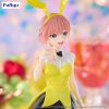 The Quintessential Quintuplets Trio-Try-iT PVC Szobor Nakano Ichika Bunnies Ver. Another Color 24 cm