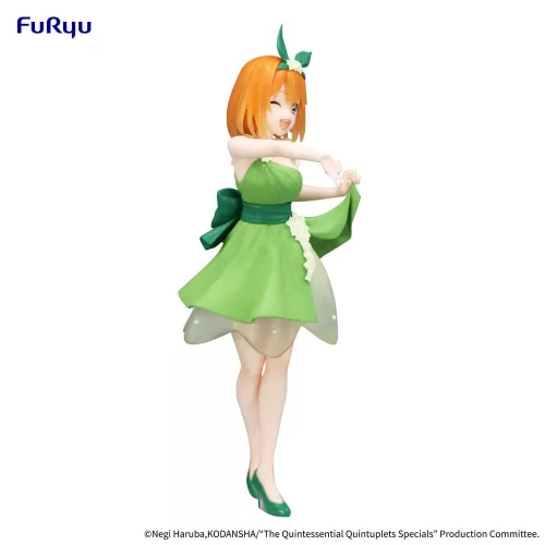 The Quintessential Quintuplets Trio-Try-iT PVC Statue Nakano Yotsuba Pastel Dress Ver. 22 cm