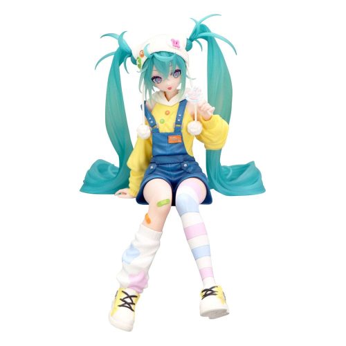 Hatsune Miku Noodle Stopper PVC Szobor Hatsune Miku Lollipop 15 cm