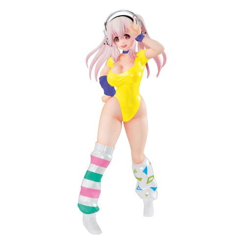 Super Sonico PVC Szobor Super Sonico Concept Figure 80's/Another Color/Yellow Ver. 18 cm (re-run)