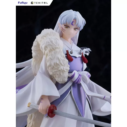 Inuyasha  Trio-Try-iT PVC Szobor Sesshomaru 20 cm SÉRÜLT CSOMAGOLÁS