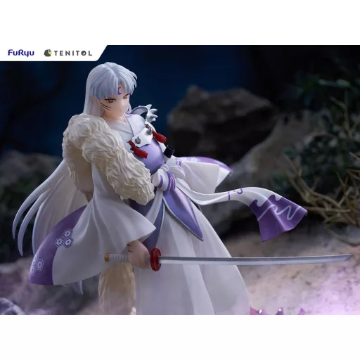 Inuyasha  Trio-Try-iT PVC Szobor Sesshomaru 20 cm SÉRÜLT CSOMAGOLÁS