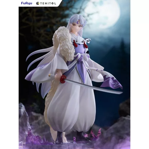 Inuyasha  Trio-Try-iT PVC Szobor Sesshomaru 20 cm SÉRÜLT CSOMAGOLÁS