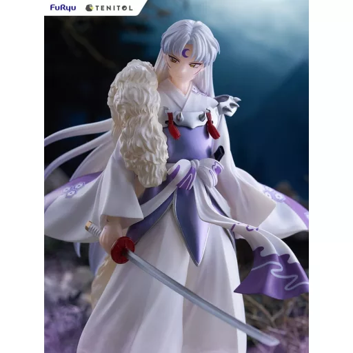 Inuyasha  Trio-Try-iT PVC Szobor Sesshomaru 20 cm SÉRÜLT CSOMAGOLÁS
