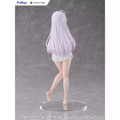 Wandering Witch: The Journey of Elaina Tenitol Tall PVC Szobor Elania Shirt Ver. 30 cm