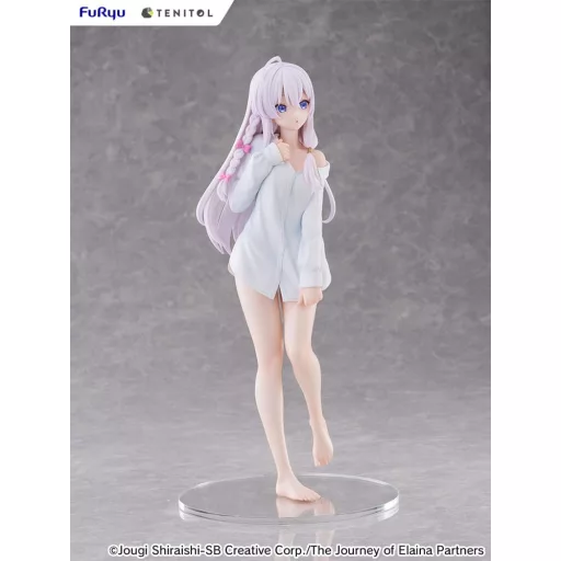 Wandering Witch: The Journey of Elaina Tenitol Tall PVC Szobor Elania Shirt Ver. 30 cm