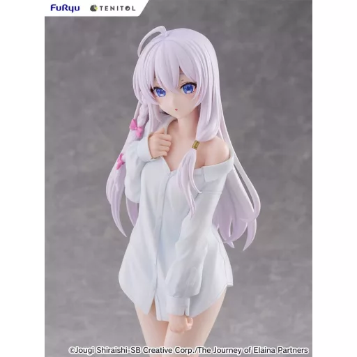 Wandering Witch: The Journey of Elaina Tenitol Tall PVC Szobor Elania Shirt Ver. 30 cm