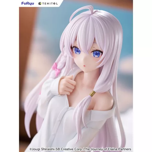 Wandering Witch: The Journey of Elaina Tenitol Tall PVC Szobor Elania Shirt Ver. 30 cm