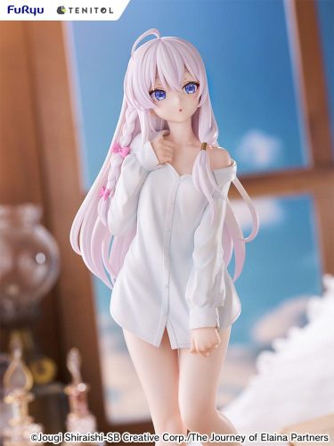 Wandering Witch: The Journey of Elaina Tenitol Tall PVC Szobor Elania Shirt Ver. 30 cm