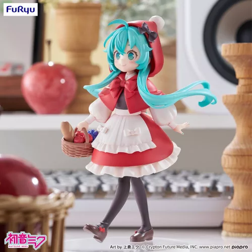 Hatsune Miku Desktop Fairy PVC Statue Hatsune Miku Little red riding hood Ver. 16 cm