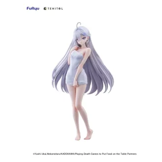   Playing Death Games to Put Food on the Table Light Novel PVC Statue Yuki Golden Bath Ver. 30 cm