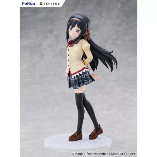 Puella Magi Madoka Magica the Movie -Walpurgisnacht: Rising- Tenitol Tall PVC Figure Homura Akemi 30 cm