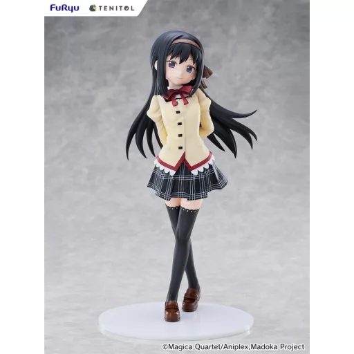 Puella Magi Madoka Magica the Movie -Walpurgisnacht: Rising- Tenitol Tall PVC Figure Homura Akemi 30 cm