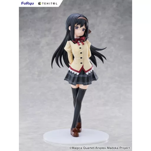 Puella Magi Madoka Magica the Movie -Walpurgisnacht: Rising- Tenitol Tall PVC Figure Homura Akemi 30 cm