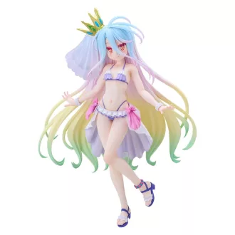   No Game No Life Tenitol Tall PVC Figure Shiro swimwear dress Ver. 29 cm