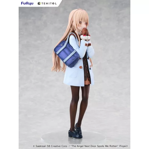 The Angel Next Door Spoils Me Rotten Tenitol Tall PVC Figure Mahiru Shiina Winter clothes Ver. 30 cm