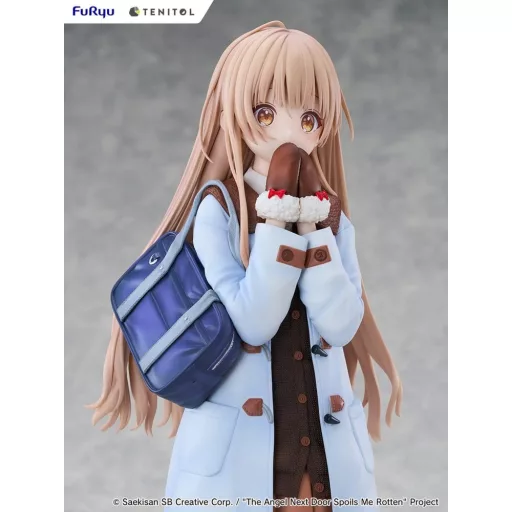 The Angel Next Door Spoils Me Rotten Tenitol Tall PVC Figure Mahiru Shiina Winter clothes Ver. 30 cm