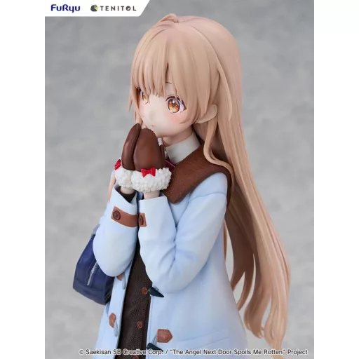 The Angel Next Door Spoils Me Rotten Tenitol Tall PVC Figure Mahiru Shiina Winter clothes Ver. 30 cm