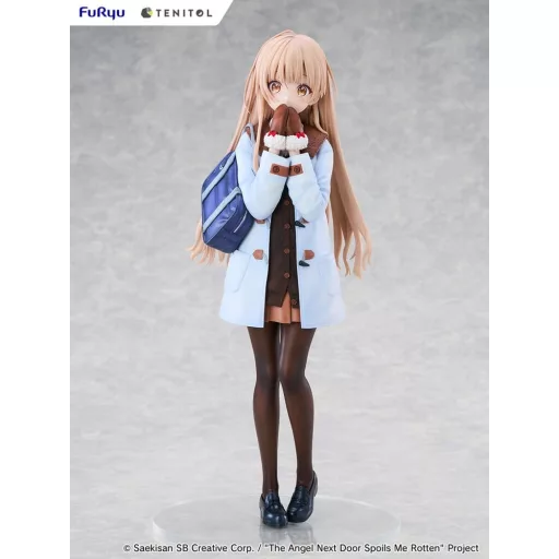 The Angel Next Door Spoils Me Rotten Tenitol Tall PVC Figure Mahiru Shiina Winter clothes Ver. 30 cm