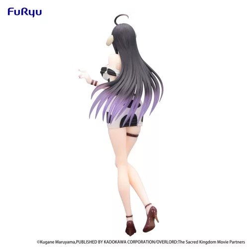 Overlord Trio-Try-iT PVC Szobor Albedo Mini Dress Cow Pattern Ver. 21 cm