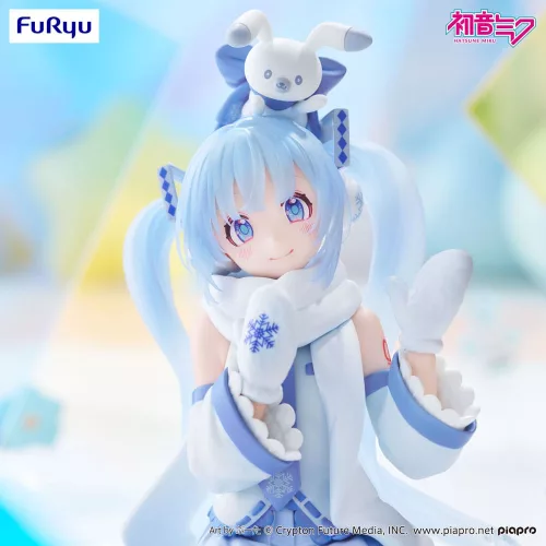 Hatsune Miku Noodle Stopper PVC Szobor Snow Miku Sky Town 10th Ver. 15 cm