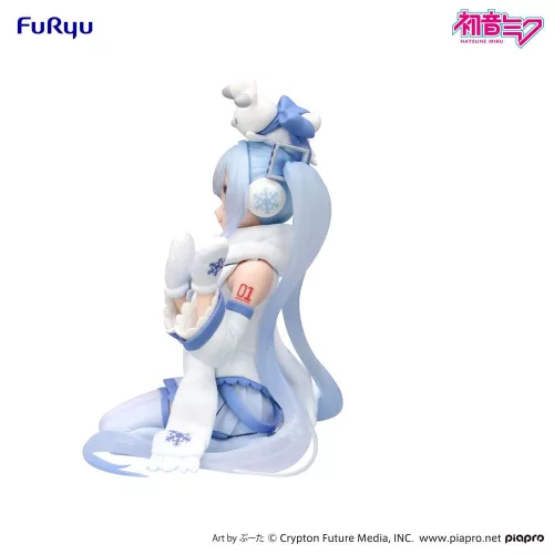 Hatsune Miku Noodle Stopper PVC Szobor Snow Miku Sky Town 10th Ver. 15 cm
