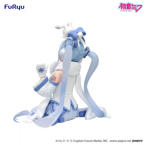 Hatsune Miku Noodle Stopper PVC Szobor Snow Miku Sky Town 10th Ver. 15 cm