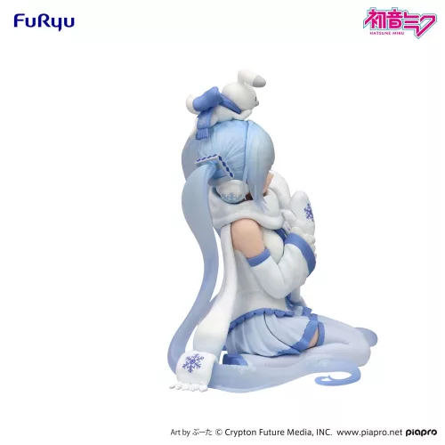 Hatsune Miku Noodle Stopper PVC Szobor Snow Miku Sky Town 10th Ver. 15 cm