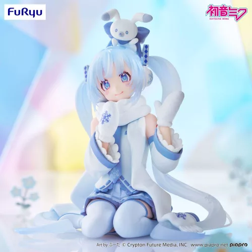Hatsune Miku Noodle Stopper PVC Szobor Snow Miku Sky Town 10th Ver. 15 cm