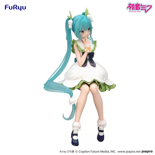 Hatsune Miku Noodle Stopper PVC Statue Flower Fairy Lily of the Valley 14 cm