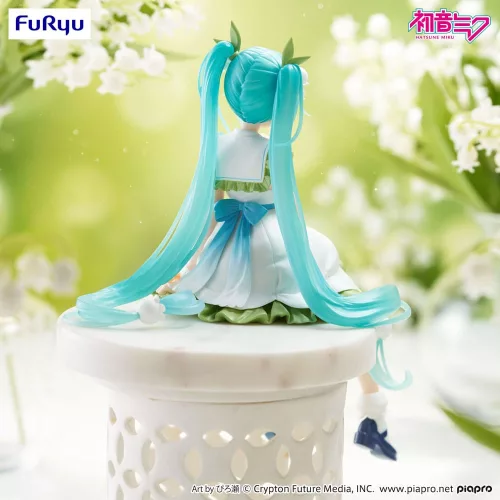 Hatsune Miku Noodle Stopper PVC Statue Flower Fairy Lily of the Valley 14 cm
