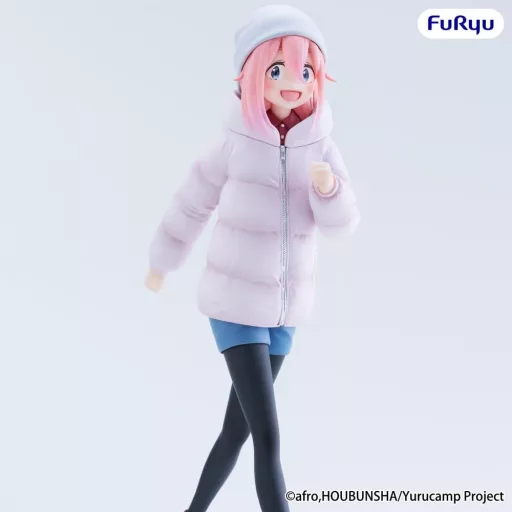 Laid-back Camp Season 3 Trio-Try-iT PVC Statue Nadeshiko Kagamihara 20 cm