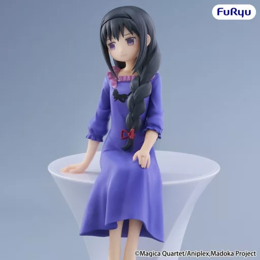 Puella Magi Madoka Magica PVC Figure Noodle Stopper -Homura Akemi- 15 cm