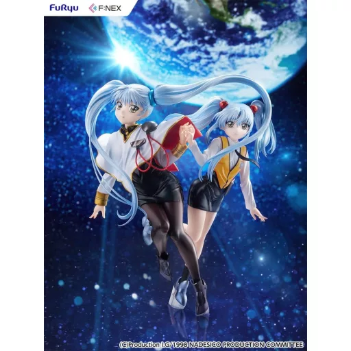 Nadesico the movie The prince of darkness PVC Figure 1/7 Ruri Hoshino double ruriruri Ver. 22 cm