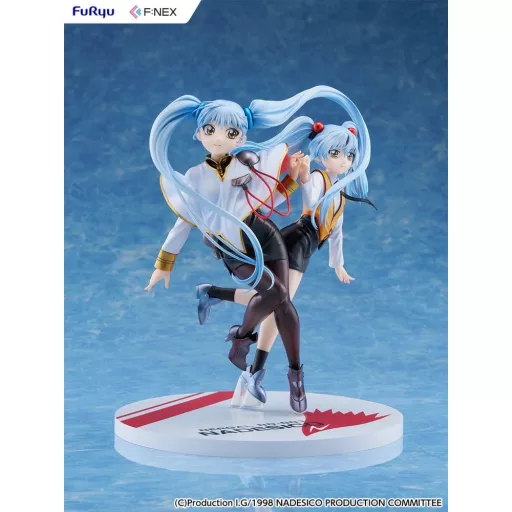 Nadesico the movie The prince of darkness PVC Figure 1/7 Ruri Hoshino double ruriruri Ver. 22 cm