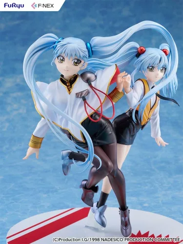Nadesico the movie The prince of darkness PVC Figure 1/7 Ruri Hoshino double ruriruri Ver. 22 cm