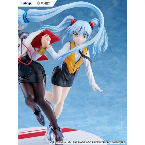 Nadesico the movie The prince of darkness PVC Figure 1/7 Ruri Hoshino double ruriruri Ver. 22 cm