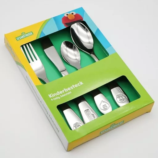 Sesame Street Kids Cutlery Set Friends