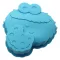 Sesame Street Silicone Baking Tray Cookie Monster blue