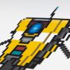 Borderlands Póló Claptrap Pixel Art