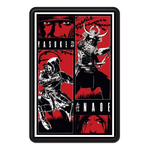 Assassin's Creed Shadows Metal Sign Manga