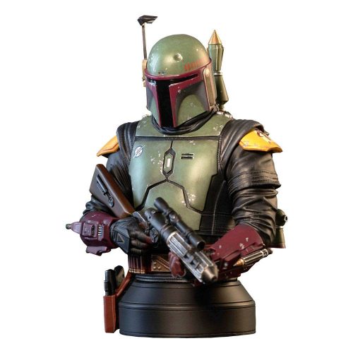 Star Wars: The Book of Boba Fett Mellszobor 1/6 Boba Fett 15 cm