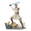 Star Wars: The Clone Wars Deluxe Gallery PVC Szobor General Obi-Wan Kenobi 23 cm