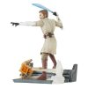 Star Wars: The Clone Wars Deluxe Gallery PVC Szobor General Obi-Wan Kenobi 23 cm