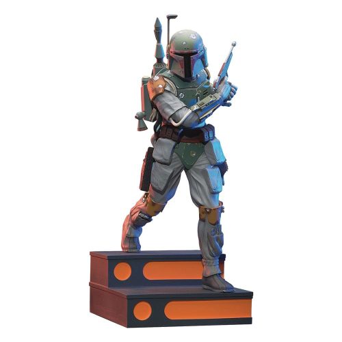 Star Wars: The Empire Strikes Back Milestones Szobor 1/6 Boba Fett 28 cm