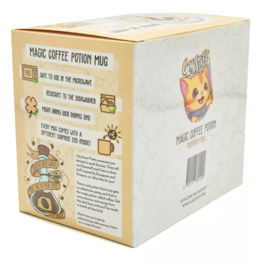 Glassstaff Gift Set Mug & Dice D20 Coffee Potion