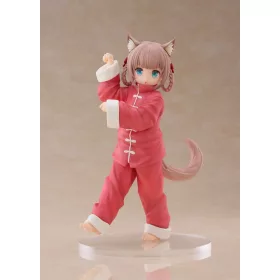   My Cat Is a Kawaii Girl Palette Dress-Up Collection Szobor Kinako Nyang fu Ver. 15 cm