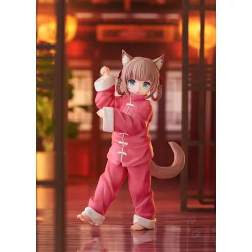 My Cat Is a Kawaii Girl Palette Dress-Up Collection Szobor Kinako Nyang fu Ver. 15 cm