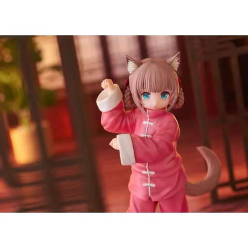 My Cat Is a Kawaii Girl Palette Dress-Up Collection Szobor Kinako Nyang fu Ver. 15 cm