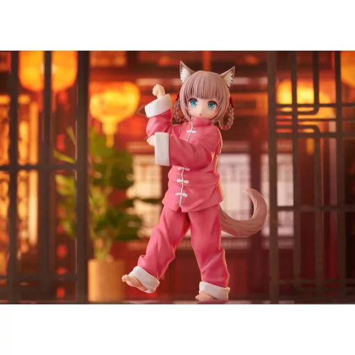 My Cat Is a Kawaii Girl Palette Dress-Up Collection Szobor Kinako Nyang fu Ver. 15 cm